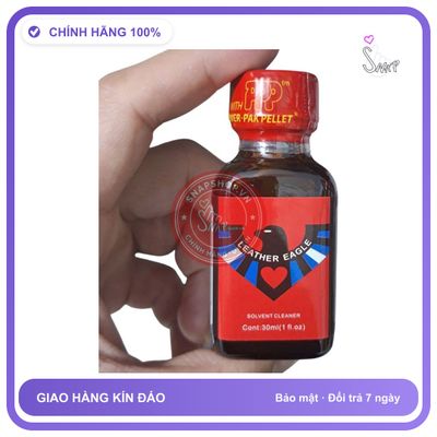 Popper Leather Đại Bàng 30ml Chính Hãng PWD - chai 30ml, hương dịu không nồng, hàng chuẩn nhập khẩu - giao hàng che tên kín đáo