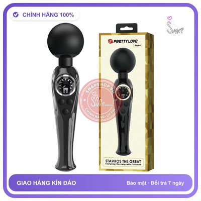 Chày Rung Pretty Love Skyler 10 Chế Độ Rung Nhỏ Gọn chính hãng - sạc usb, rung êm không tiếng động, chống nước - giao hàng che tên kín đáo