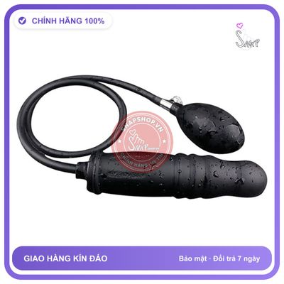 Dụng Cụ Mở Rộng Hậu Môn Bơm Hơi chính hãng - silicone y tế, chất liệu an toàn cho da, dễ vệ sinh - giao hàng che tên kín đáo