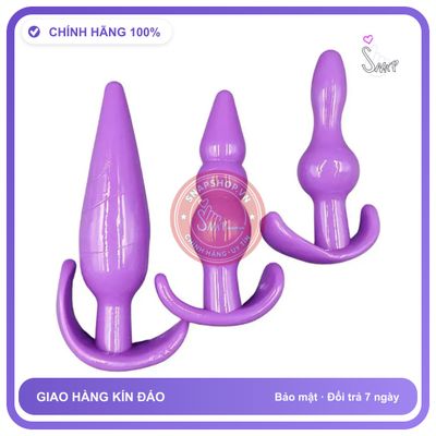 Phích Cắm Hậu Môn Siêu Sướng chính hãng - điều khiển từ xa, silicone y tế, chất liệu an toàn cho da - giao hàng che tên kín đáo