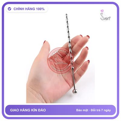 Que Sounding Inox Siêu Kích Thích chính hãng - chất liệu an toàn cho da, dễ vệ sinh, êm ái khi dùng - giao hàng che tên kín đáo