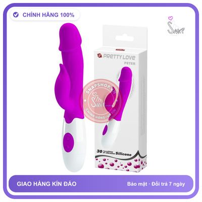 Dương Vật Giả Pretty Love Peter chính hãng - sạc USB, silicone cao cấp, chất liệu an toàn cho da - giao hàng che tên kín đáo
