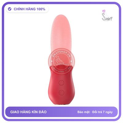 Lưỡi Liếm Massage Âm Đạo Siêu Mềm Mại Như Thật chính hãng - sạc USB, silicone cao cấp, chất liệu an toàn cho da - giao hàng che tên kín đáo