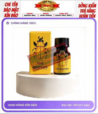 Chai Hít Kích Thích Hưng Phấn, Cực Mạnh, Tác Dụng Nhanh Chóng, Hít Là Phê Ngay Popper 10ml USA, Che Tên 
