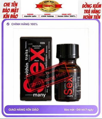 Chai Hít Kích Thích Cho Nam Nữ, Giúp Tăng Hưng Phấn, Kích Thích Quan Hệ, Popper 10ml USA 