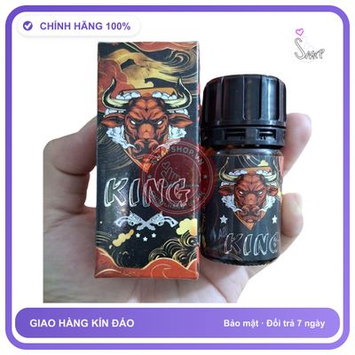 Popper King Đầu Trâu 40ml – Chính Hãng Mỹ - chai 40ml, hương dịu không nồng, hàng chuẩn nhập khẩu - giao hàng che tên kín hàng có sẵn