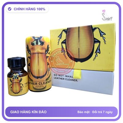 Set Popper Con Bọ Cánh Cứng The Beatle 40ml chính hãng - chai 40ml, hương dịu không nồng, hàng chuẩn nhập khẩu - giao hàng che tên kín hàng có sẵn