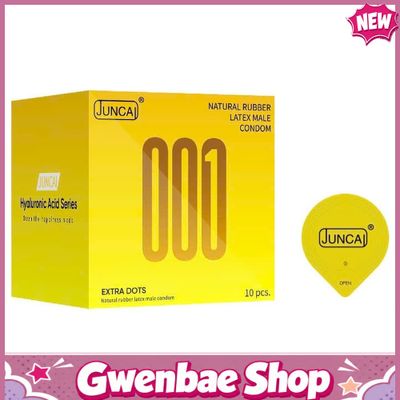 Bao cao su cấp gân gai nhiều gel Juncai 001 Extra Dots