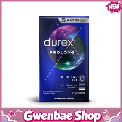 Bao cao su kéo dài thời gian cấp Durex Prolong Performax Intense