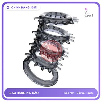 Vòng Đeo Dương Vật Yunman Lock Ring chính hãng - chất liệu an toàn cho da, dễ vệ sinh, êm ái khi dùng - giao hàng che tên kín đáo