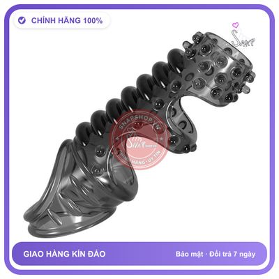 Bao Cao Su Đôn Khúc Meleon Tăng Kích Thước Cho Nam chính hãng - ôm sát cảm giác thật, chất liệu latex an toàn, hàng nhập khẩu - giao hàng che tên kín đáo
