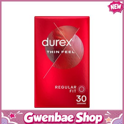 Bao cao su siêu mỏng nhập khẩu Úc Durex Thin Feel - Hộp 30 cái