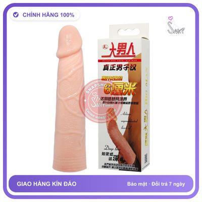 Bao Cao Su Đôn Dên Siêu Khủng Tăng Kích chính hãng - có hương thơm, ôm sát cảm giác thật, chất liệu latex an toàn - giao hàng che tên kín đáo