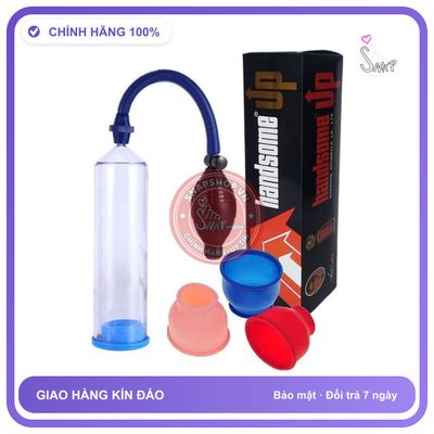 Máy Tập Làm To Dương Vật Handsome Up chính hãng - chất liệu an toàn cho da, dễ vệ sinh, êm ái khi dùng - giao hàng che tên kín đáo