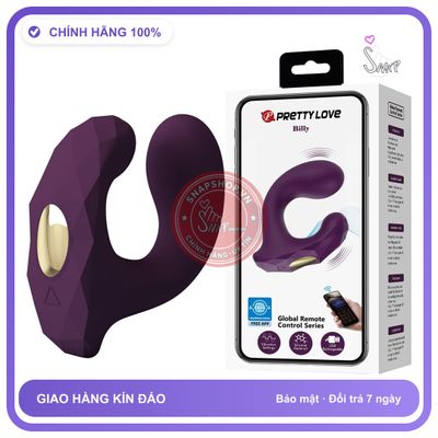 Máy Mát Xa Hậu Môn Cao Cấp Kết Nối chính hãng - điều khiển qua app, điều khiển từ xa, silicone y tế - giao hàng che tên kín đáo