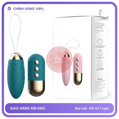 Trứng Rung Lilo Vibrator We Love Có Nhiệt 42 chính hãng - 15 chế độ rung, sạc USB, điều khiển từ xa - giao hàng che tên kín đáo