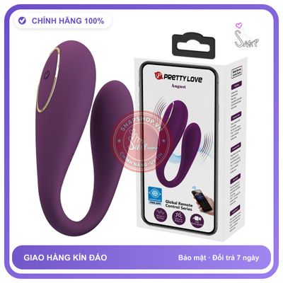 Trứng Rung Pretty Love August 12 Chế Độ Rung chính hãng - silicone mềm mại, chất liệu an toàn cho da, dễ vệ sinh - giao hàng che tên kín đáo