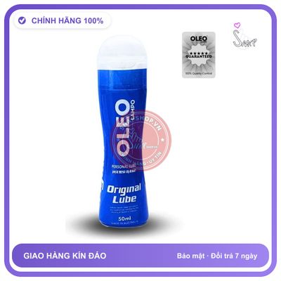 Gel Bôi Trơn Oleo Lampo Original 50ml chính hãng - gốc nước không dính rít, dung tích 50ml, dịu nhẹ an toàn cho da - giao hàng che tên kín đáo