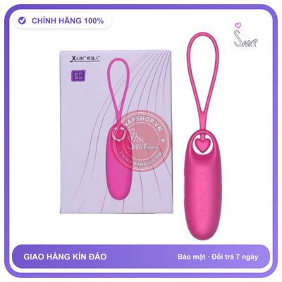 Trứng Rung Aphojoy Không Dây 7 Chế Độ Rung chính hãng - sạc USB, điều khiển từ xa, silicone cao cấp - giao hàng che tên kín đáo