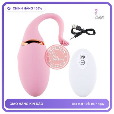 Trứng Rung Không Dây Sexy Player 10 Chế Dộ chính hãng - 12 chế độ rung, sạc USB, điều khiển từ xa - giao hàng che tên kín đáo