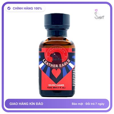 Popper Leather Eagle Chính Hãng SC Usa 30ml - chai 30ml, hương dịu không nồng, hàng chuẩn nhập khẩu - giao hàng che tên kín đáo