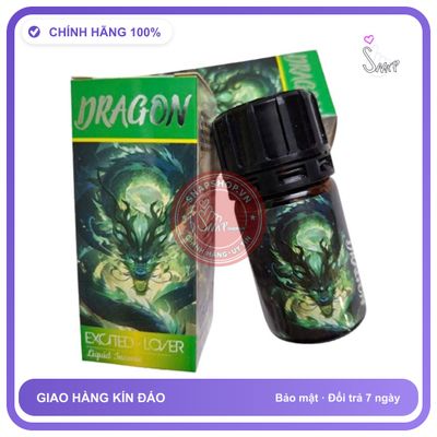Popper Dragon 40ml Chính Hãng - chai 40ml, hương dịu không nồng, hàng chuẩn nhập khẩu - giao hàng che tên kín đáo