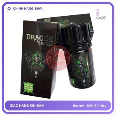 Popper Dragon Sword 40ml Chính Hãng - chai 40ml, hương dịu không nồng, hàng chuẩn nhập khẩu - giao hàng che tên kín đáo