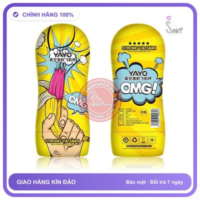 Cốc Yayo Cực Sướng Cho Bạn Cảm Giác Đê Mê chính hãng - silicone cao cấp, chất liệu an toàn cho da, dễ vệ sinh - giao hàng che tên kín đáo