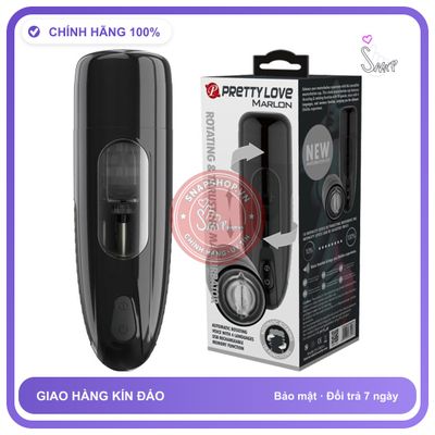 Âm Đạo Giả Cao cấp Pretty Love Marlon Co chính hãng - 10 chế độ rung, sạc USB, chống nước - giao hàng che tên kín đáo