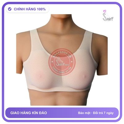 Áo Ngực Giả Gái Cao Cấp Tự Tin Sở chính hãng - silicone mềm mại, chất liệu an toàn cho da, dễ vệ sinh - giao hàng che tên kín đáo