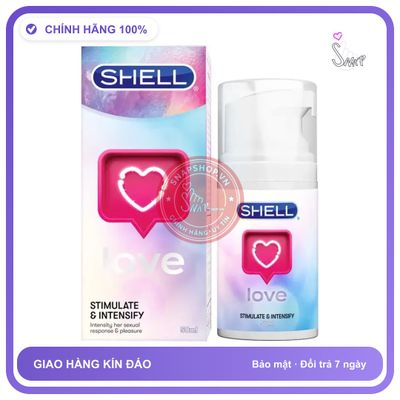 Gel Bôi Trơn Shell Love Pink Se Khít Âm chính hãng - gốc nước không dính rít, dung tích 50ml, dịu nhẹ an toàn cho da - giao hàng che tên kín đáo