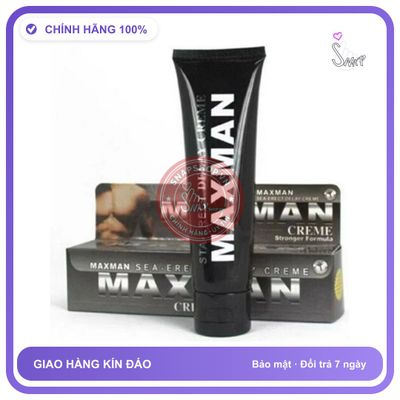 Gel Maxman Hỗ Trợ Tăng Kích Thước, Kéo Dài chính hãng - kéo dài thời gian, chiết xuất thảo dược, thấm nhanh không nhờn rít - giao hàng che tên kín đáo