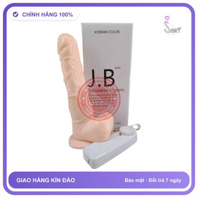 Dương Vật Giả Gắn Tường JB Rung Nhiều Chế Độ chính hãng - silicone mềm mại, chất liệu an toàn cho da, dễ vệ sinh - giao hàng che tên kín đáo