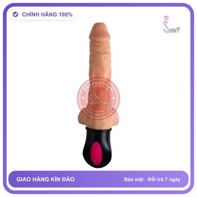 Dương Vật Giả XinLV Silicon Siêu rung, Sưởi Ấm chính hãng - 12 chế độ rung, sạc USB, điều khiển từ xa - giao hàng che tên kín đáo