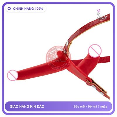Dương Vật Giả Dây Đeo 2 Đầu Lesbian Cực Thú Vị chính hãng - silicone mềm mại, chất liệu an toàn cho da, dễ vệ sinh - giao hàng che tên kín đáo