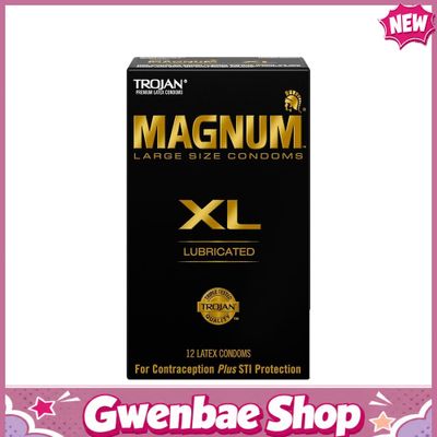 Trojan Magnum XL 58mm - Bao cao su cỡ lớn, hộp 12 cái
