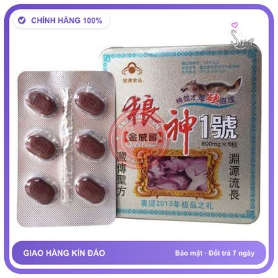 Thuốc Cường Dương Sói Bạc Mông Cổ Tăng Cường Sinh Lý Nam chính hãng - chất liệu an toàn cho da, dễ vệ sinh, êm ái khi dùng - giao hàng che tên kín đáo