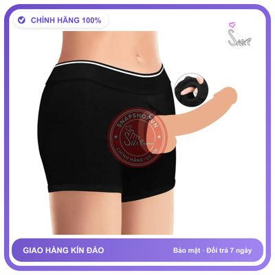 Quần Lót Gắn Dương Vật Giả Lovetoy Ingen chính hãng - chất vải mềm mát, đường may tỉ mỉ, tôn dáng quyến rũ - giao hàng che tên kín đáo