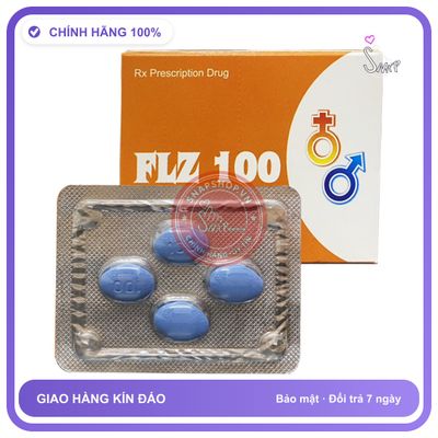 Thuốc Cường Dương Tăng Cường Sinh Lý FLZ 100 Hộp 4 Viên chính hãng - chất liệu an toàn cho da, dễ vệ sinh, êm ái khi dùng - giao hàng che tên kín đáo