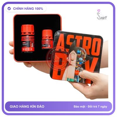 Popper Astro Boy Cho Top Sung Chai 40ml + 20ml chính hãng - hàng chuẩn nhập khẩu, nắp kín không bay hơi, dùng được nhiều lần - giao hàng che tên kín đáo