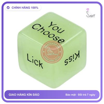 Xúc Xắc Tình Yêu Với 12 Tư Thế Giúp chính hãng - chất liệu an toàn cho da, dễ vệ sinh, êm ái khi dùng - giao hàng che tên kín đáo