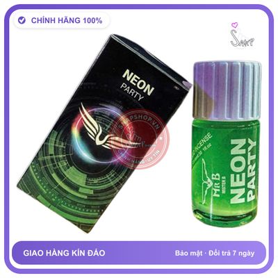 Popper Neon Party Xanh Lá 40ml chính hãng - chai 40ml, hương dịu không nồng, hàng chuẩn nhập khẩu - giao hàng che tên kín đáo
