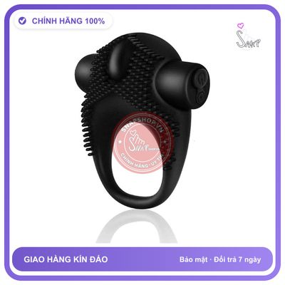 Vòng Rung Dương Vật Cao Cấp “Siêu Phẩm” Kéo Dài Cuộc Yêu chính hãng - silicone mềm mại, chất liệu an toàn cho da, dễ vệ sinh - giao hàng che tên kín đáo