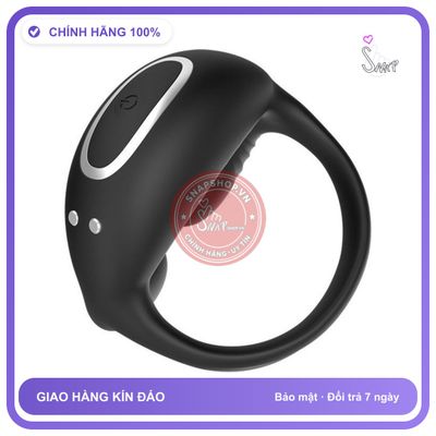 Vòng Rung Tinh Hoàn Sự kết Hợp Hoàn Hảo chính hãng - 10 chế độ rung, sạc USB, điều khiển qua app - giao hàng che tên kín đáo