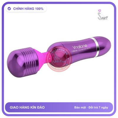 Chày Rung Massage Ynalone Roma Mini chính hãng - chất liệu an toàn cho da, dễ vệ sinh, êm ái khi dùng - giao hàng che tên kín đáo