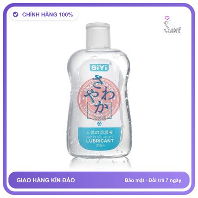 Gel Bôi Trơn SiYi Siêu Trơn The Mát Gốc Nước 215ml chính hãng - gốc nước không dính rít, dung tích 215ml, dịu nhẹ an toàn cho da - giao hàng che tên kín đáo