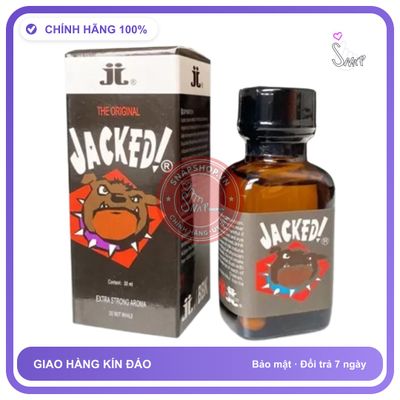 Popper Jacked 30ml Dành Cho Top Và Bot Chính chính hãng - chai 30ml, hương dịu không nồng, hàng chuẩn nhập khẩu - giao hàng che tên kín đáo