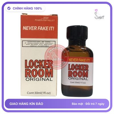Popper Locker Room Original 30ml chính hãng - chai 30ml, hương dịu không nồng, hàng chuẩn nhập khẩu - giao hàng che tên kín hàng có sẵn