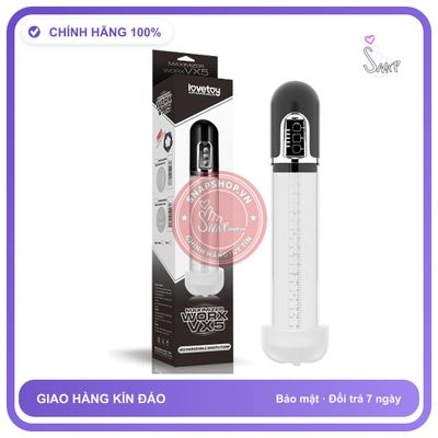 Máy Tập Làm To Dương Vật Lovetoy Worx VX5 chính hãng - chất liệu an toàn cho da, dễ vệ sinh, êm ái khi dùng - giao hàng che tên kín đáo