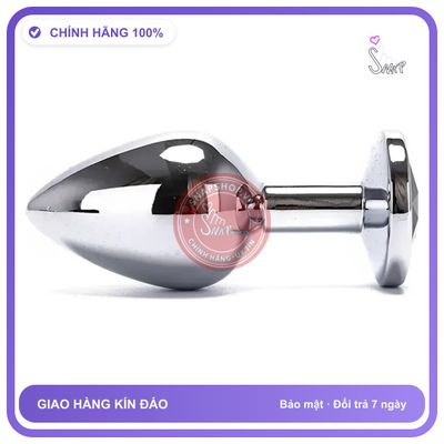 Phích Cắm Hậu Môn Bằng Thép Kích Thích Mọi Dòng Cảm Xúc chính hãng - chất liệu an toàn cho da, dễ vệ sinh, êm ái khi dùng - giao hàng che tên kín đáo